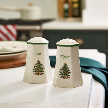 Christmas Tree Salt & Pepper Set